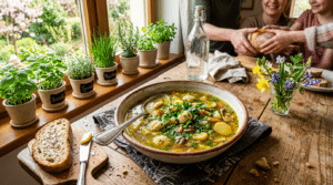 Každé jaro vařím tuto polévku – rodina si vždy přidává