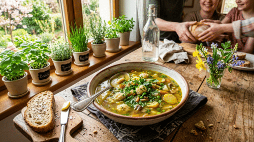 Každé jaro vařím tuto polévku – rodina si vždy přidává