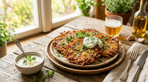 Tento fígl s česnekem promění bramboráky v křupavý zázrak